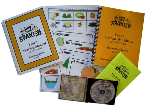 Year 1 (6-8) Spanish Teaching Materials